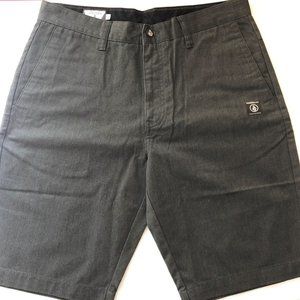 VOLCOM dark gray Modern Fit  shorts